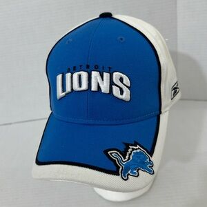 Reebok Leons of Detroit || blue and white cap one size